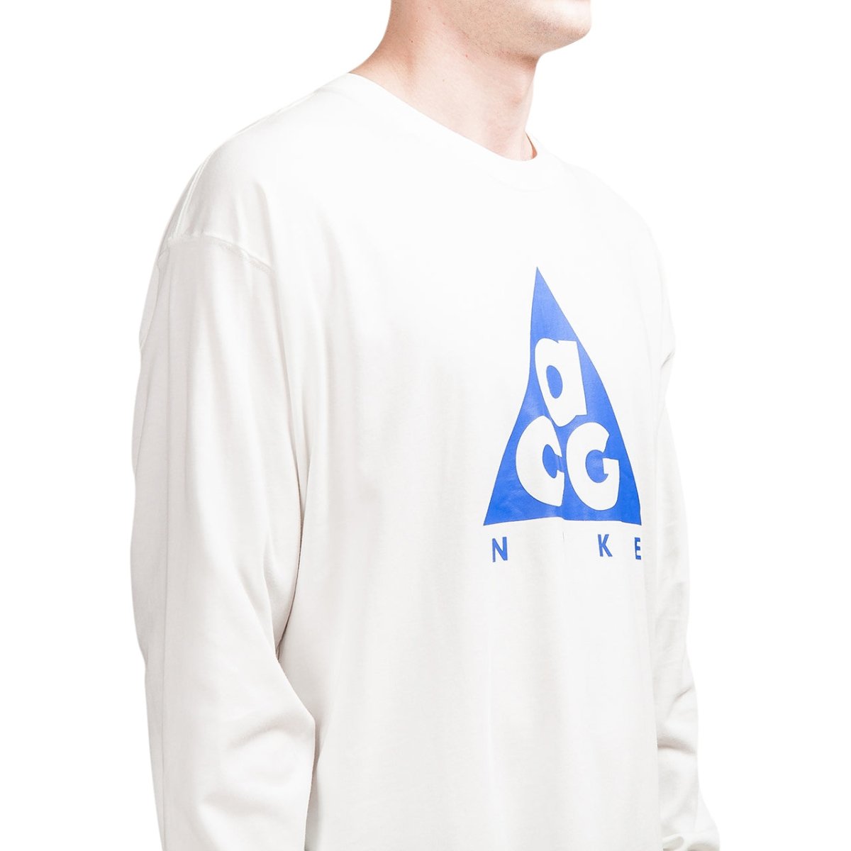 Nike ACG Logo Longsleeve (Weiß)  - Allike Store