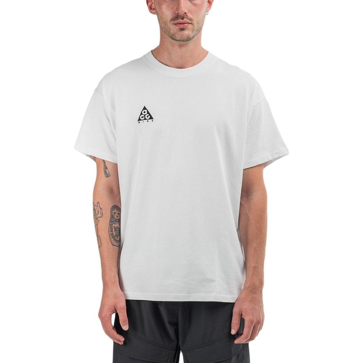 Nike ACG Logo T-Shirt (Weiß)  - Allike Store