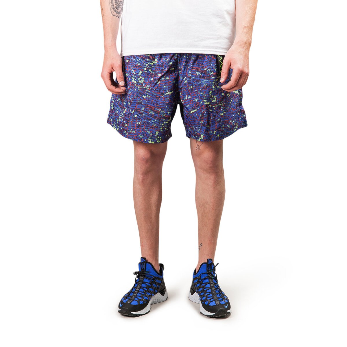 Nike ACG Shorts (Blau / Grün)  - Allike Store
