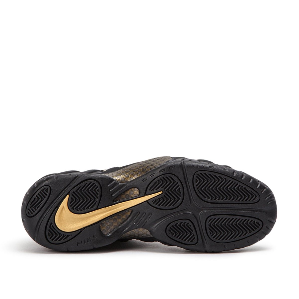 Nike foamposite pro gold hotsell