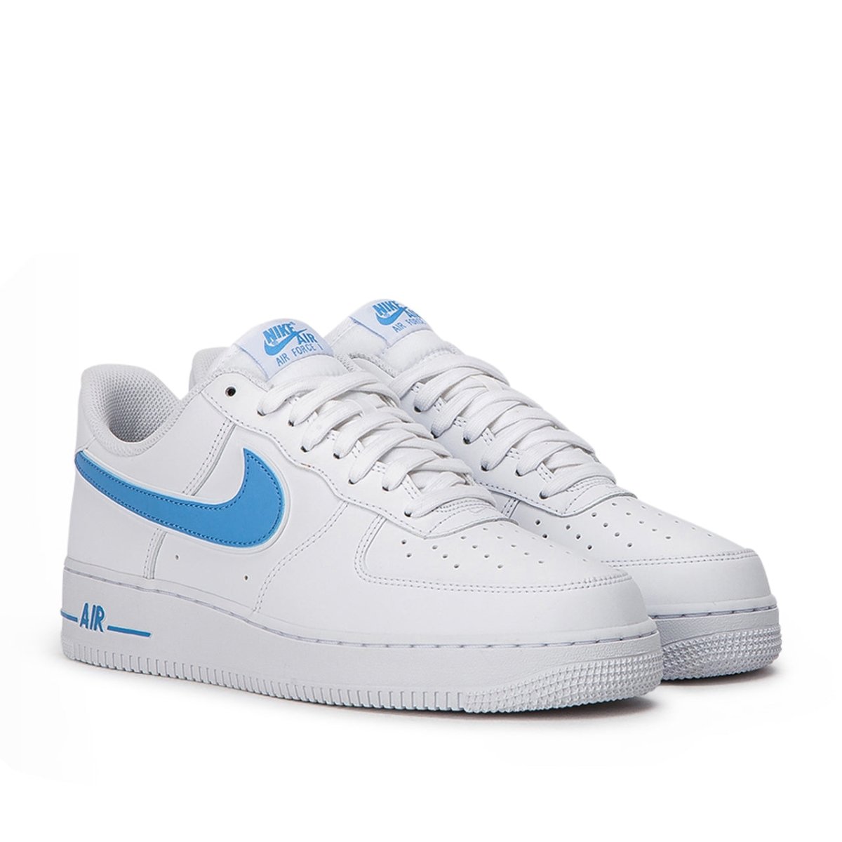 Nike Air Force 1 '07 3 (Weiss / Blau)  - Allike Store