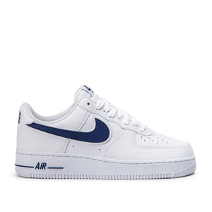 Nike Air Force 1 '07 3 (Weiß / Navy)  - Allike Store