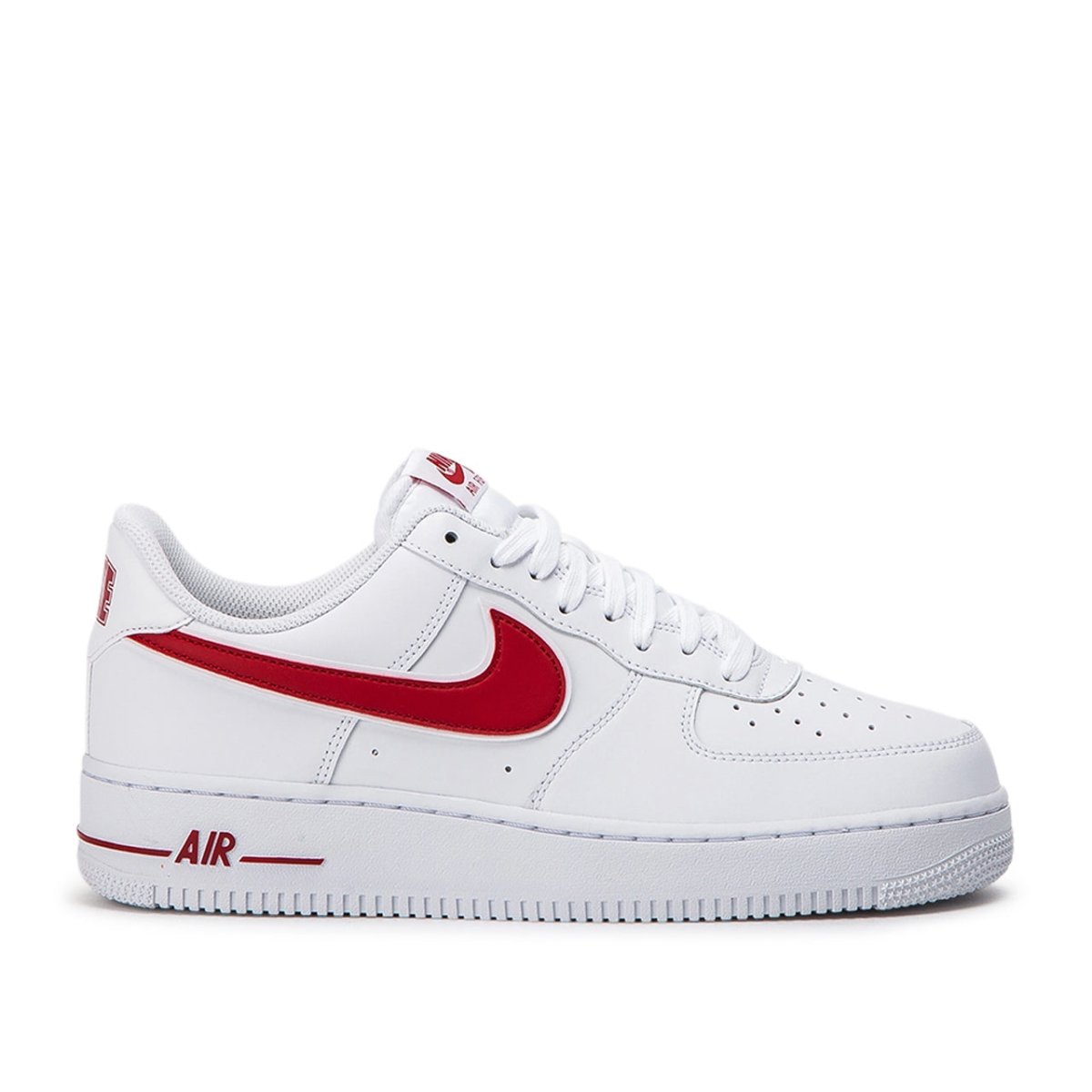 Nike Air Force 1 '07 3 (Weiß / Rot)  - Allike Store