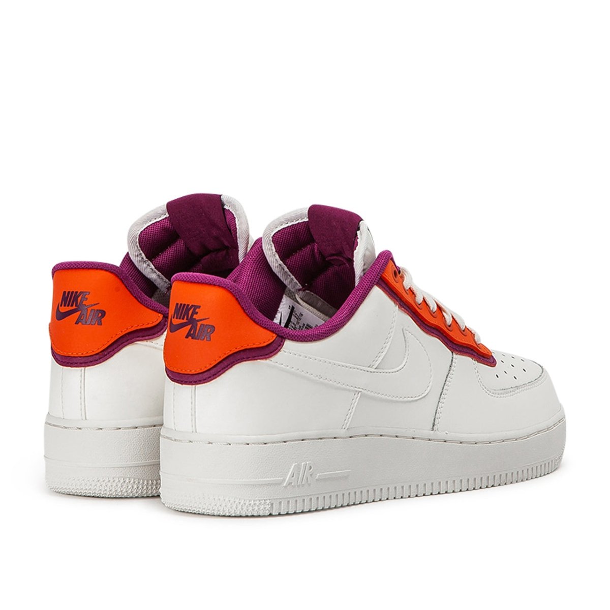 Nike Air Force 1 '07 LV8  (Weiß / Orange)  - Allike Store