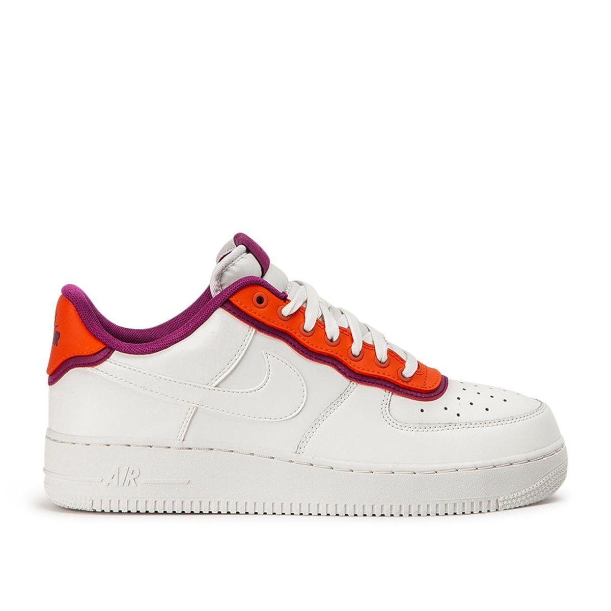 Nike Air Force 1 '07 LV8  (Weiß / Orange)  - Allike Store