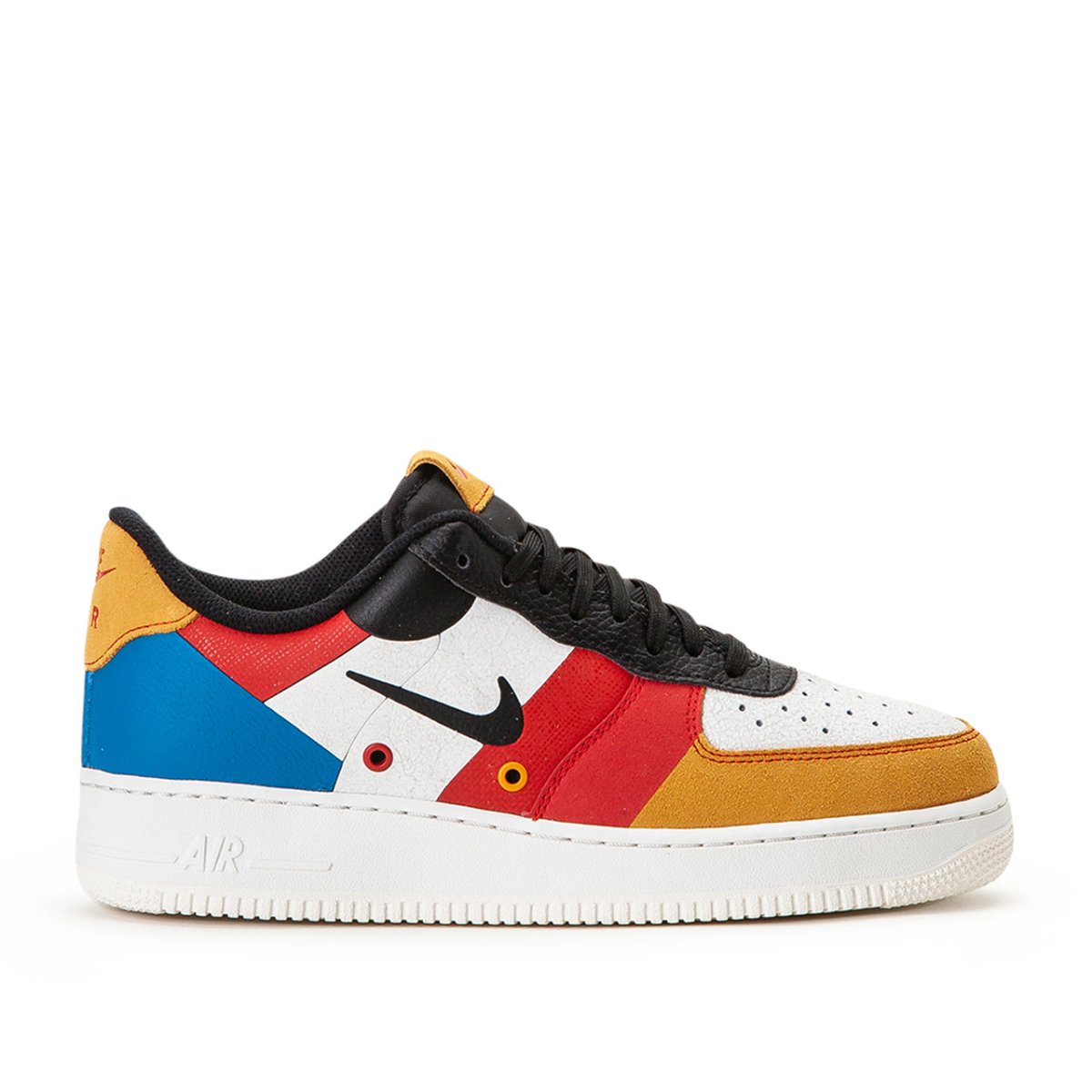 Nike Air Force 1 '07 Premium (Braun / Rot / Weiß)  - Allike Store