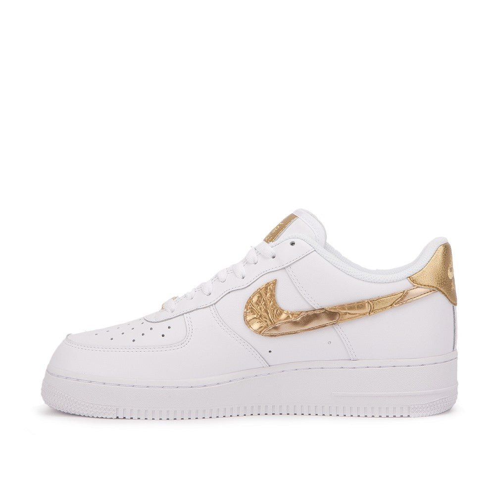 Nike Air Force 1 Low CR7 “Golden Patchwork” (Weiß / Gold)  - Allike Store