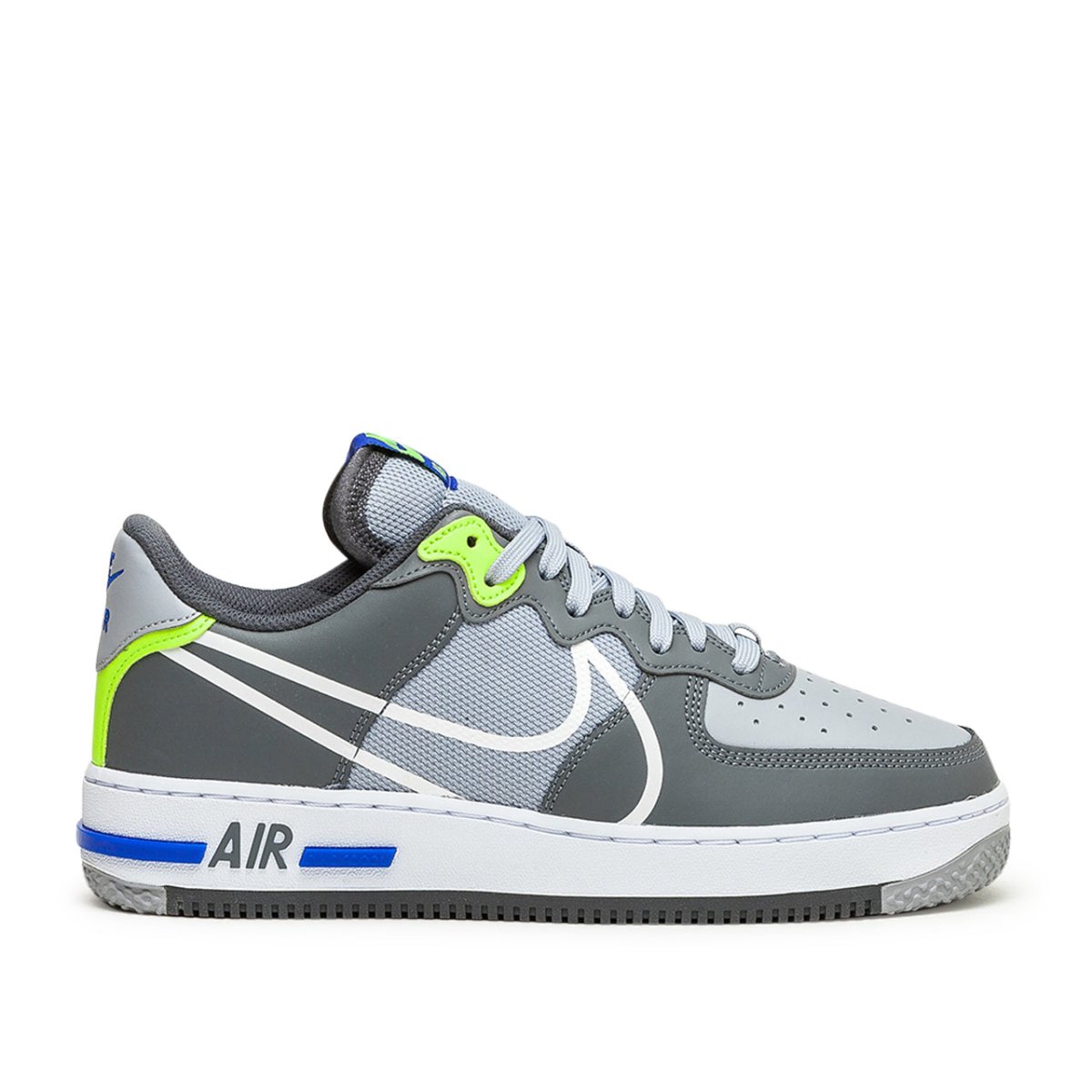 Nike Air Force 1 React (Grau / Blau)  - Allike Store