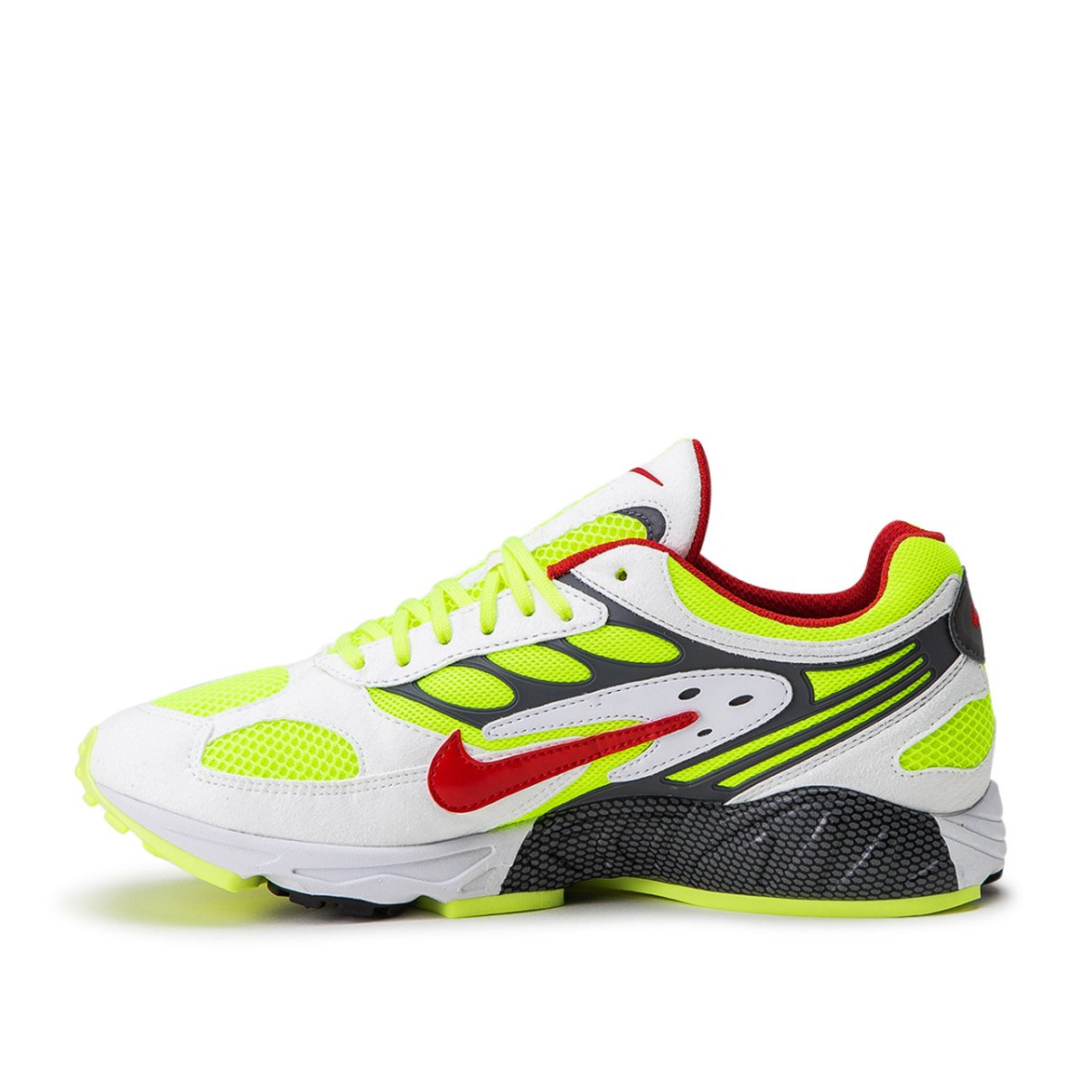 Nike Air Ghost Racer (Weiß / Neon Gelb / Grau)  - Allike Store