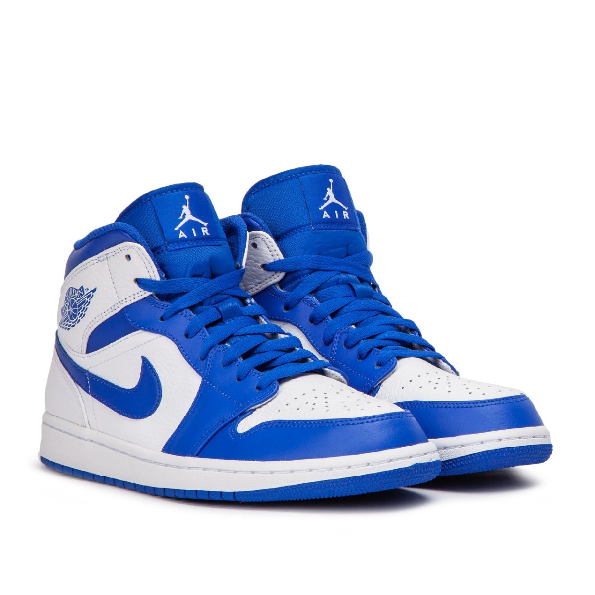 Nike Air Jordan 1 MID (Blau / Weiß)  - Allike Store