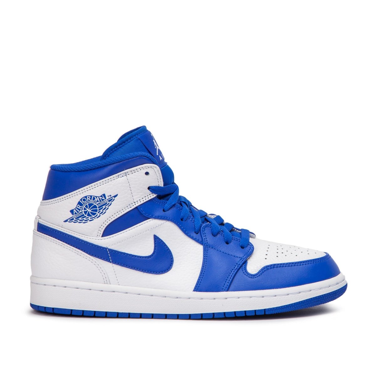 HOT Blau Rot Weiß Air Jordan Rot Mid Nike Air Jordan MID (Blau