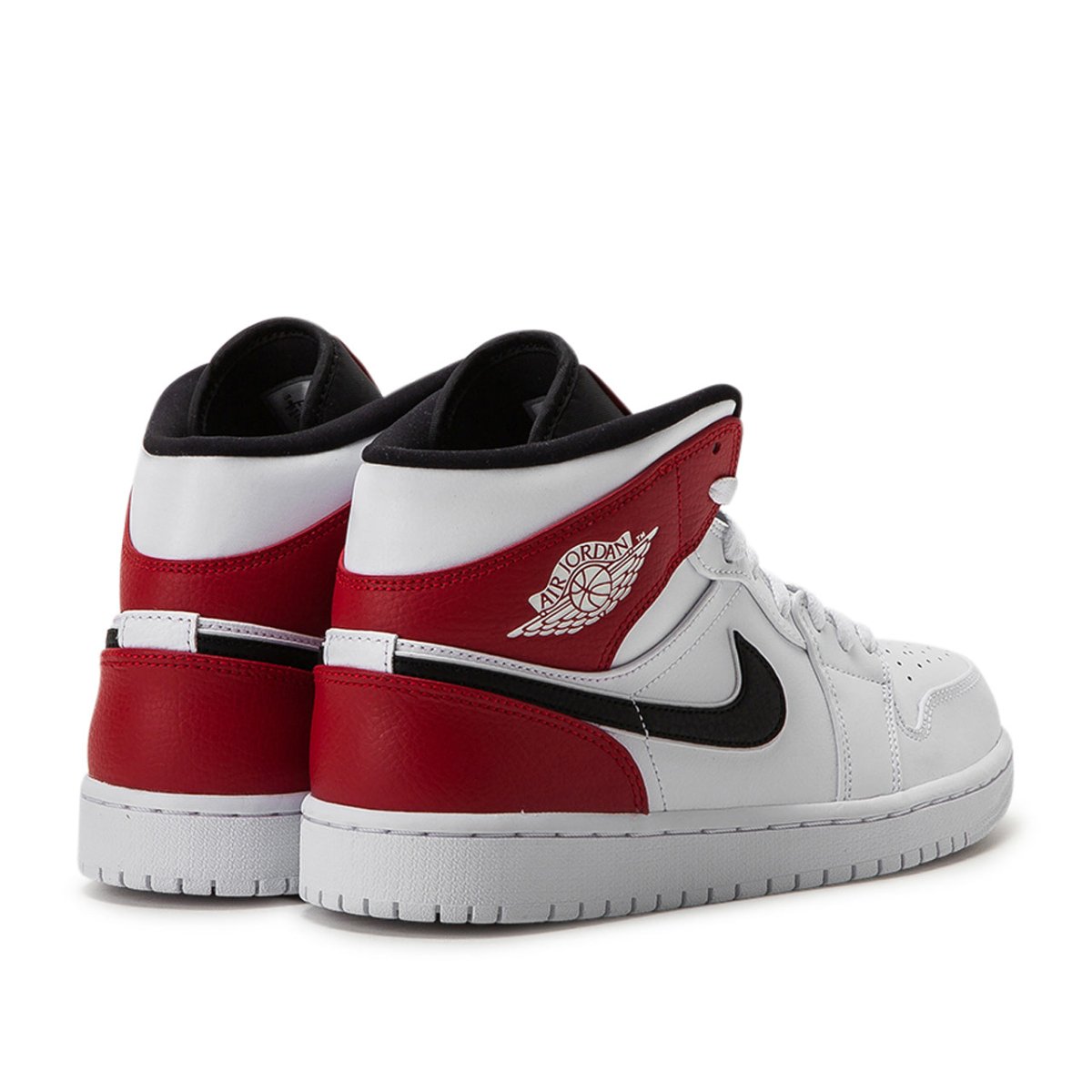 Nike Air Jordan 1 Mid 'Chicago Remix' (Weiß / Rot)  - Allike Store