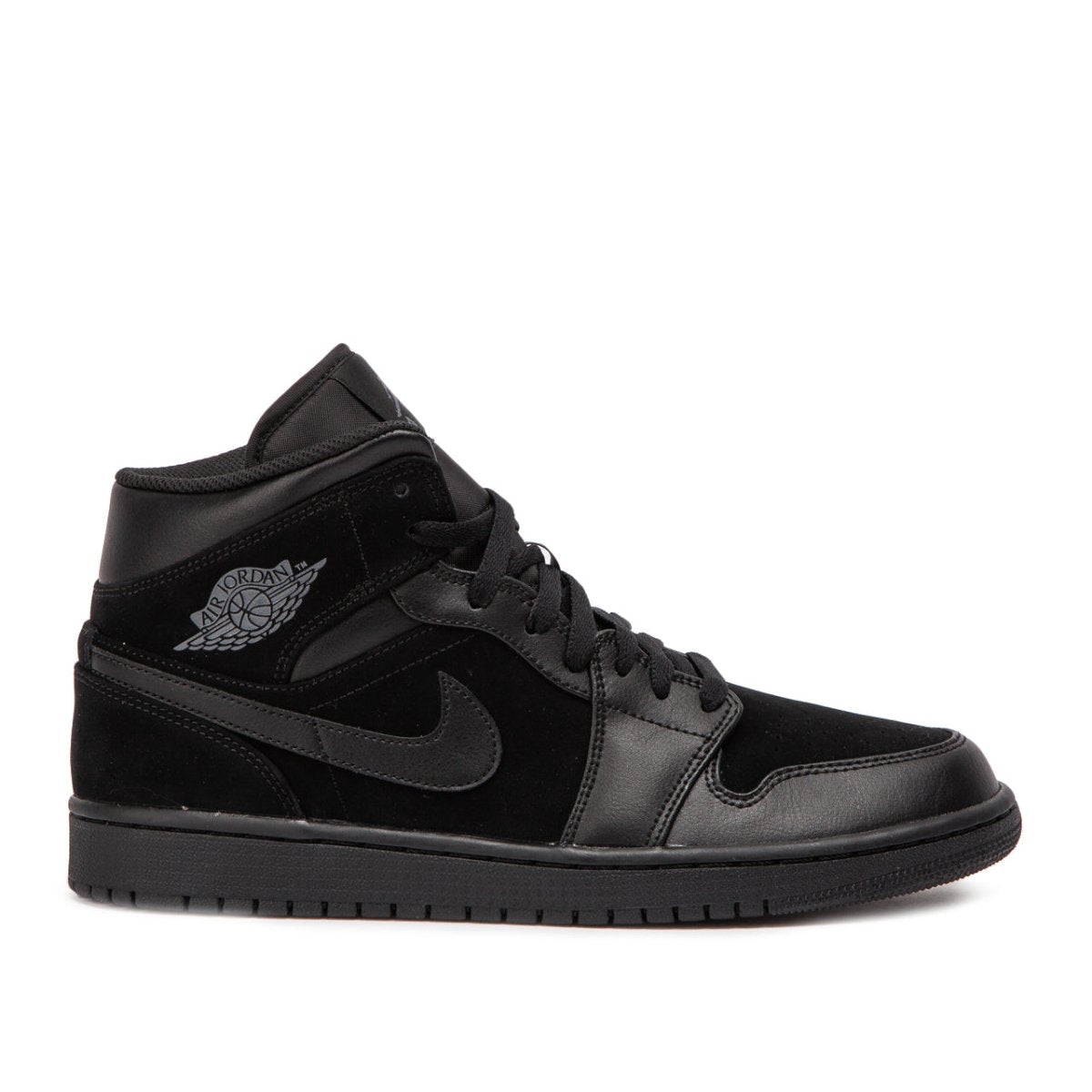 Nike Air Jordan 1 MID Schwarz Grau 554724 050 Allike Store