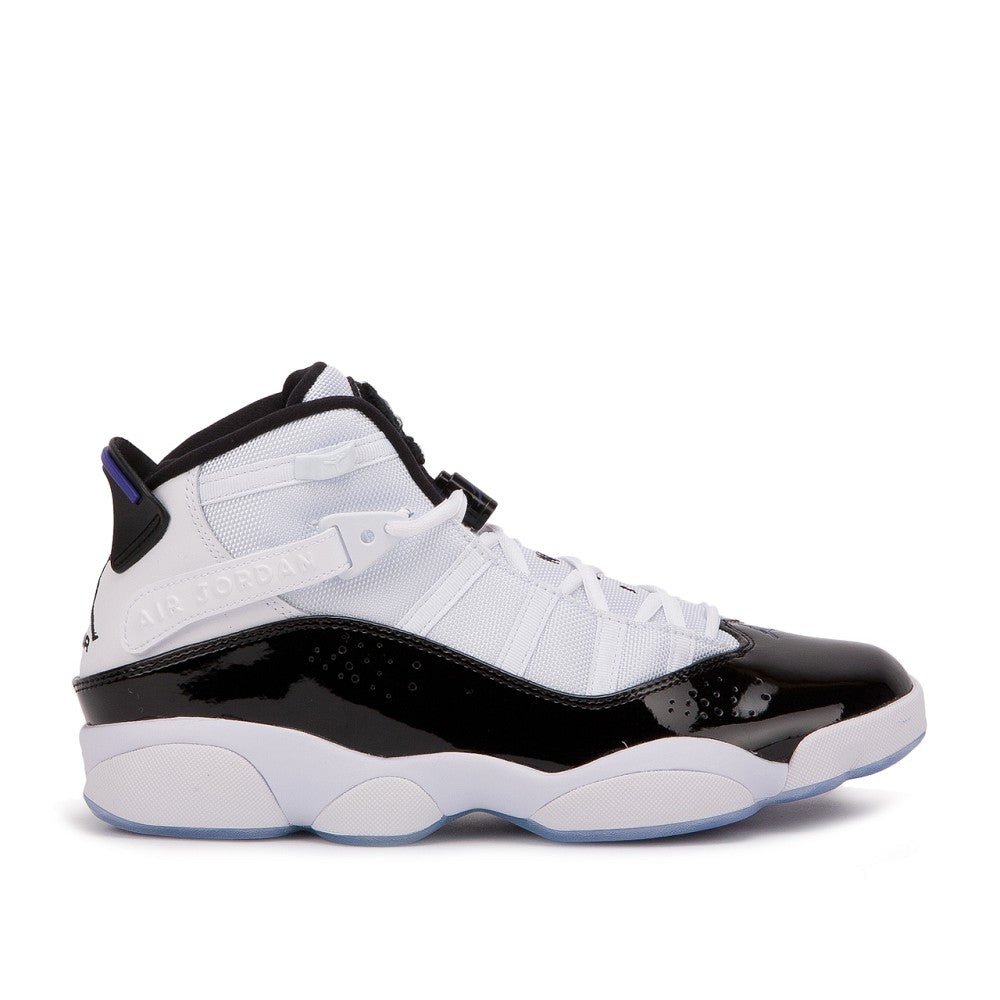 Jordan 6 shop rings white black