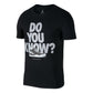 Nike Air Jordan AJ 3 'Do you know' T-Shirt (Schwarz / Grau)  - Allike Store