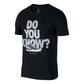 Nike Air Jordan AJ 3 'Do you know' T-Shirt (Schwarz / Grau)  - Allike Store