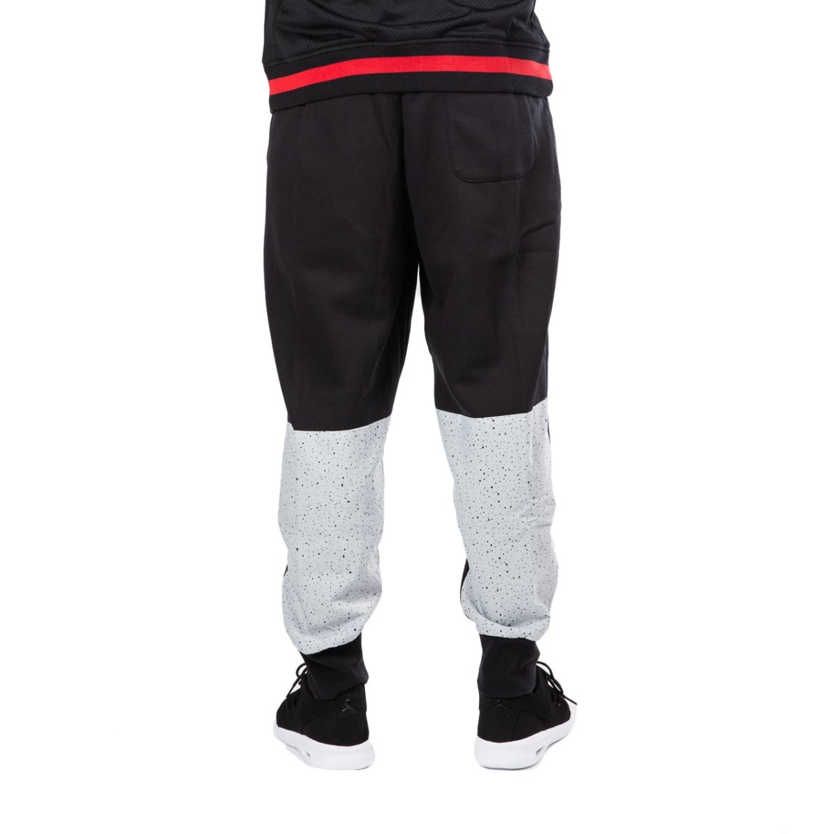 Nike Air Jordan Flight Fleece Cement Pants (Schwarz / Grau)  - Allike Store