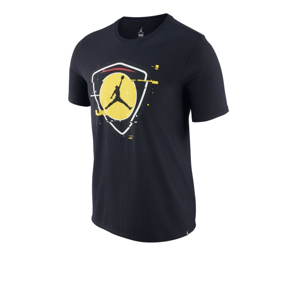 Nike Air Jordan Sportswear T-Shirt 'Last Shot' (Schwarz / Gelb)  - Allike Store