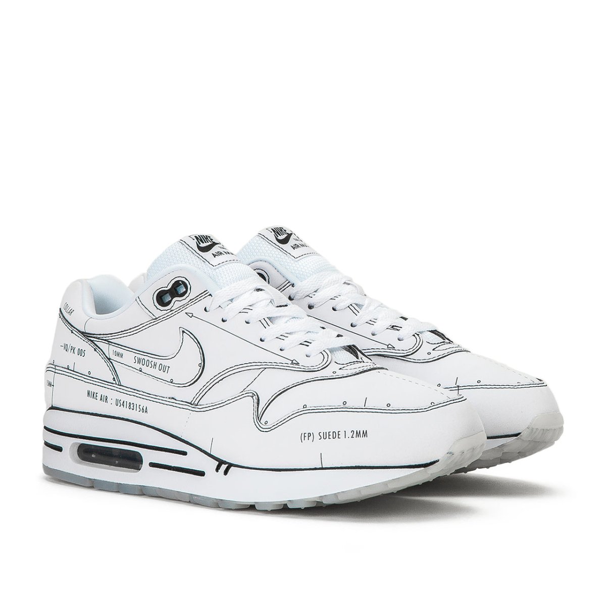 Nike Air Max 1 'Sketch to Shelf' (Weiß)  - Allike Store