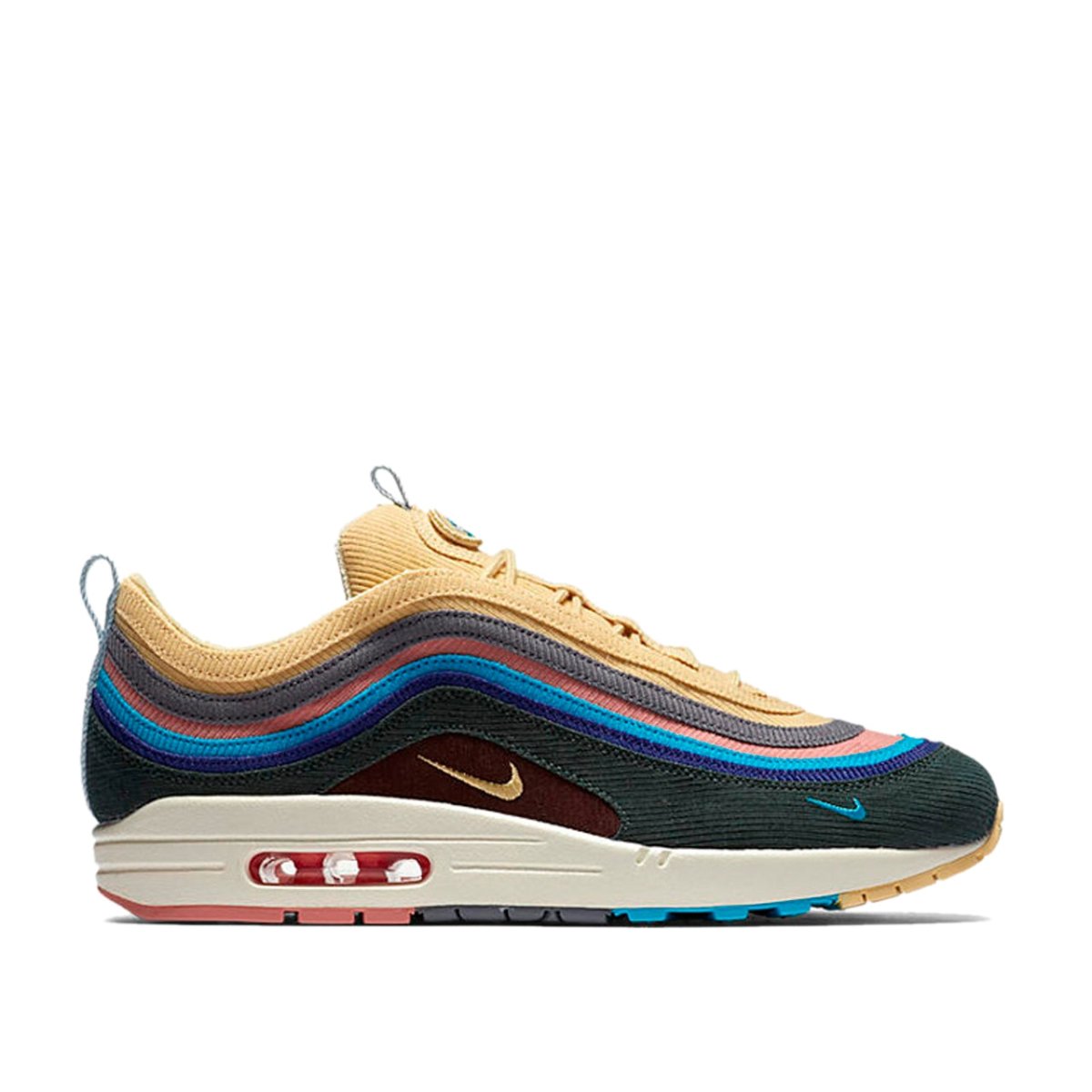 Nike AIR MAX 1/97 VF SW 'Sean Wotherspoon' (Hellblau / Fury / Hellgelb)  - Allike Store