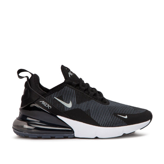 Nike Air Max 270 Knit Jacquard GS (Schwarz / Grau)  - Allike Store