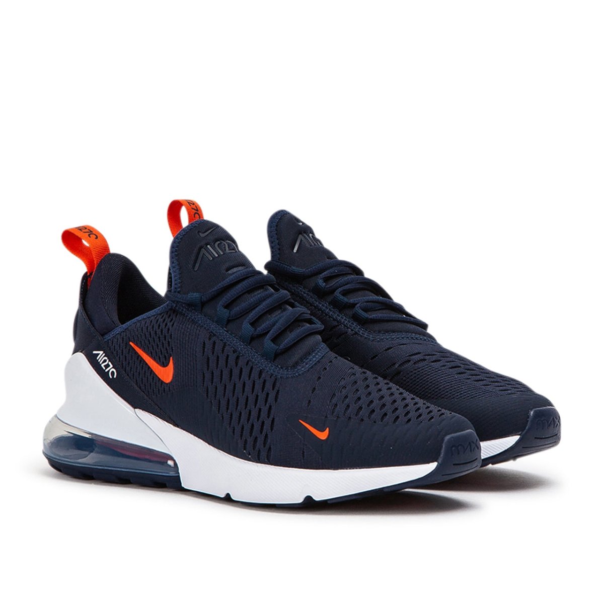 Nike Air Max 270 (Navy / Orange)  - Allike Store