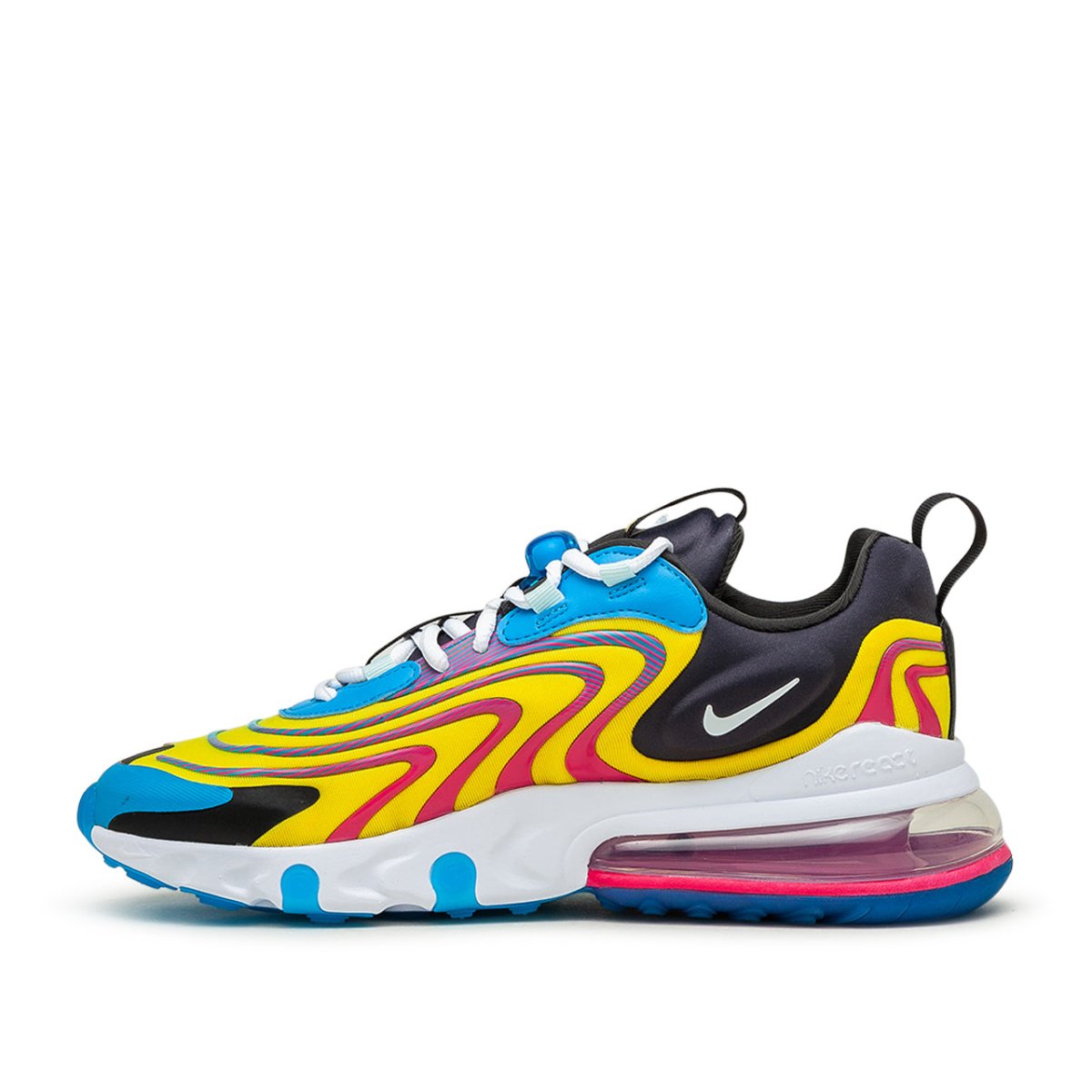 Nike Air Max 270 React ENG Gelb Blau Pink CD0113 400 Allike Store