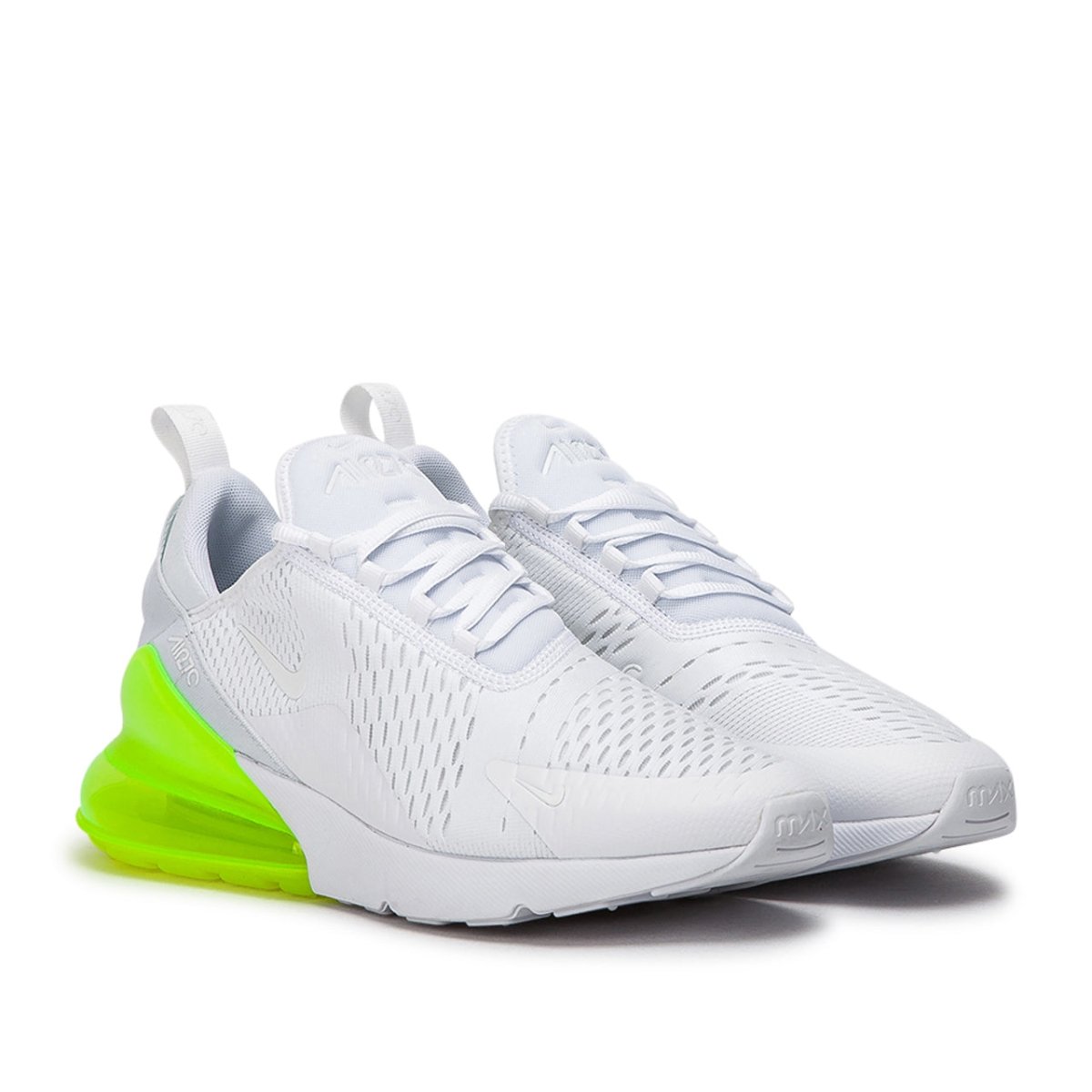 Nike Air Max 270 (Weiß / Neongrün)  - Allike Store