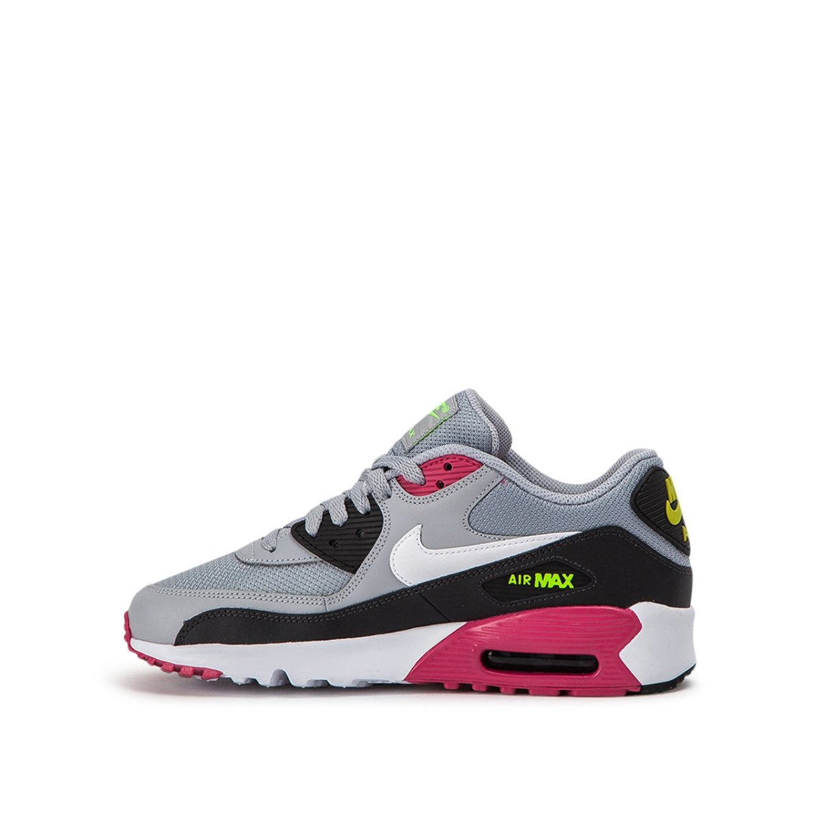 Nike Air Max 90 Mesh GS (Grau / Pink)  - Allike Store