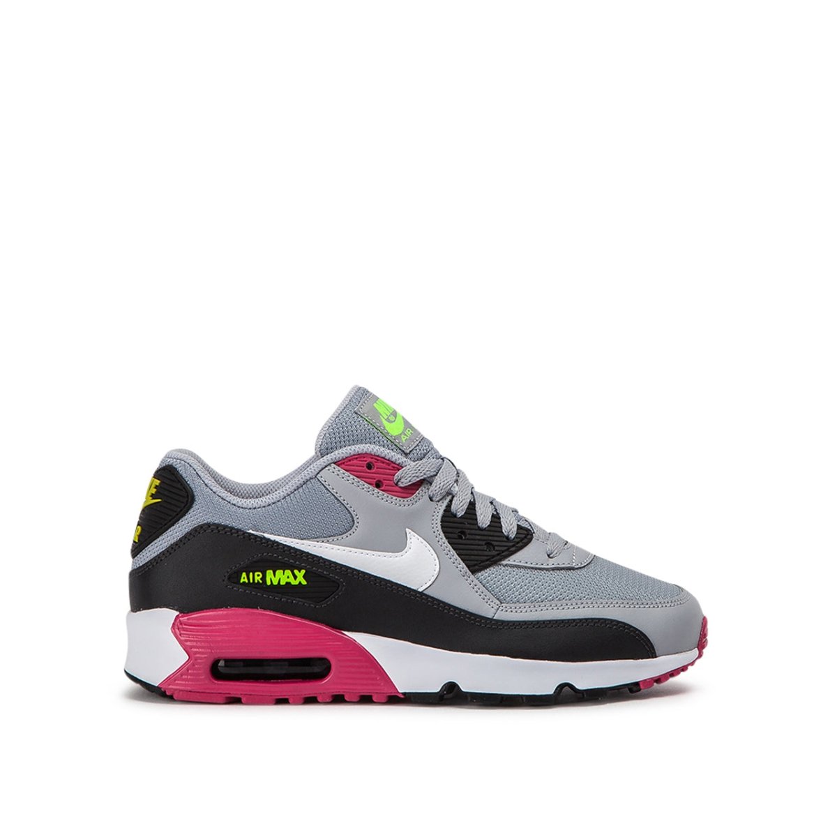 Nike Air Max 90 Mesh GS (Grau / Pink)  - Allike Store