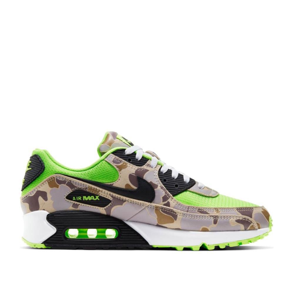 Nike Air Max 90 SP Volt Duck Camo Neon Grun Beige