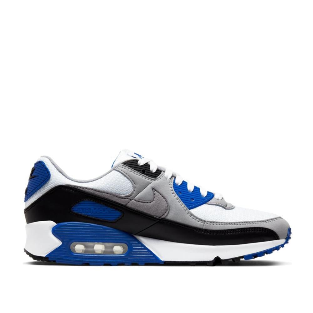 Nike Air Max 90 (Weiß / Grau / Blau)  - Allike Store