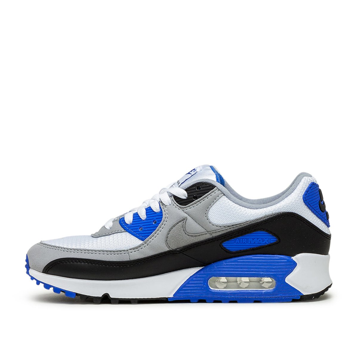 Nike Air Max 90 (Weiß / Grau / Blau)  - Allike Store