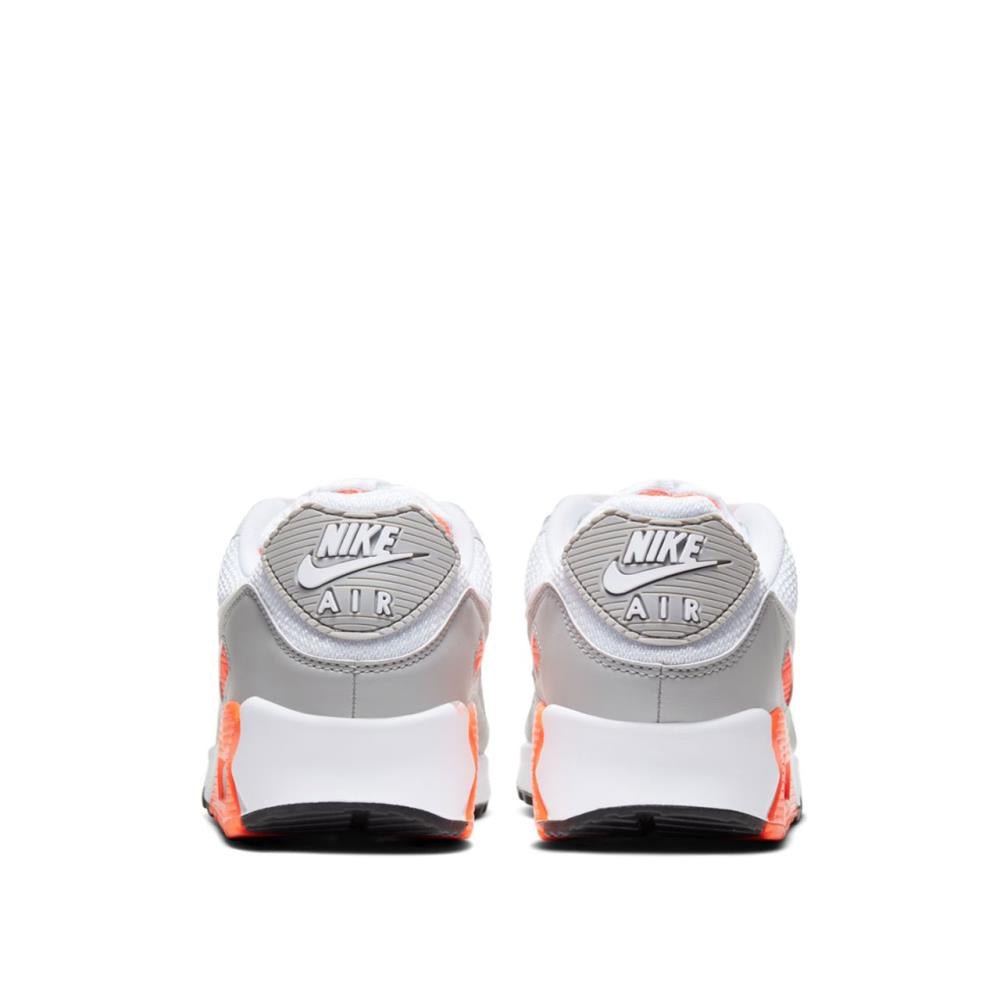 Nike Air Max 90 (Weiß / Grau / Orange)  - Allike Store