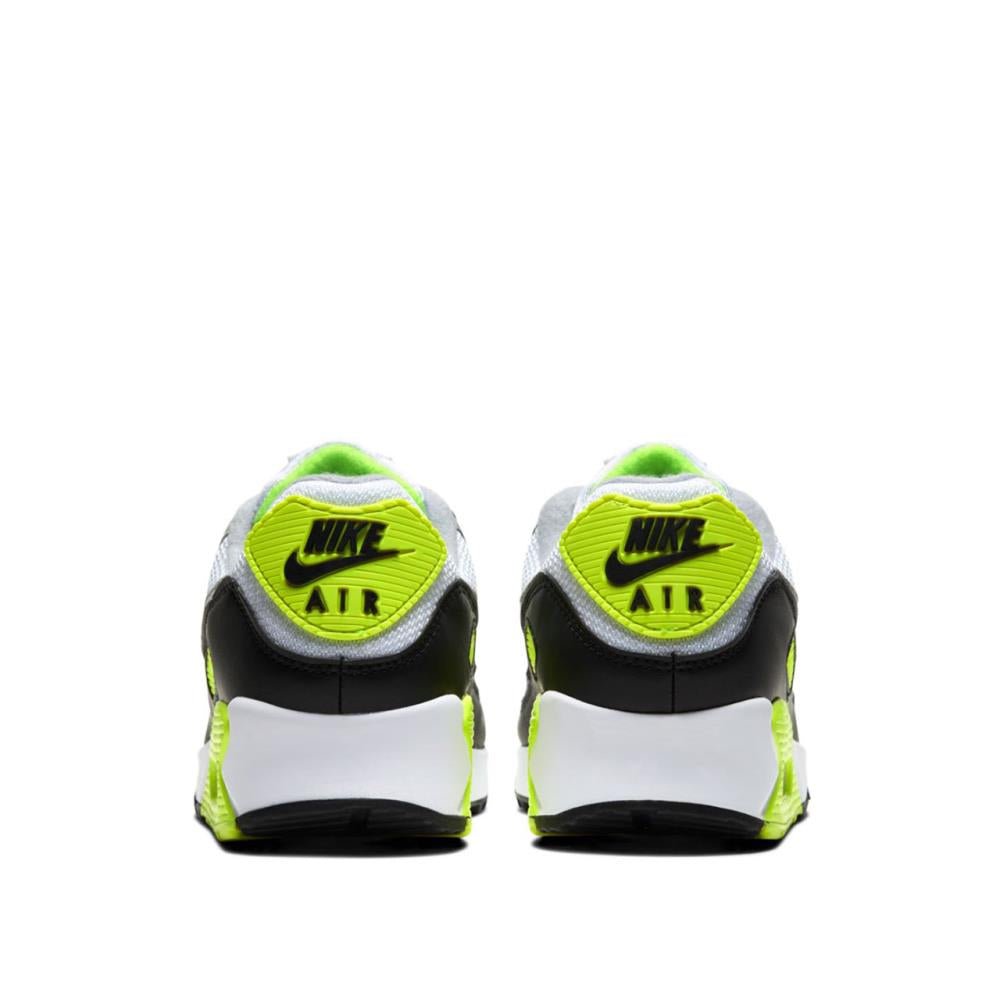 Nike Air Max 90 (Weiß / Neon Gelb)  - Allike Store