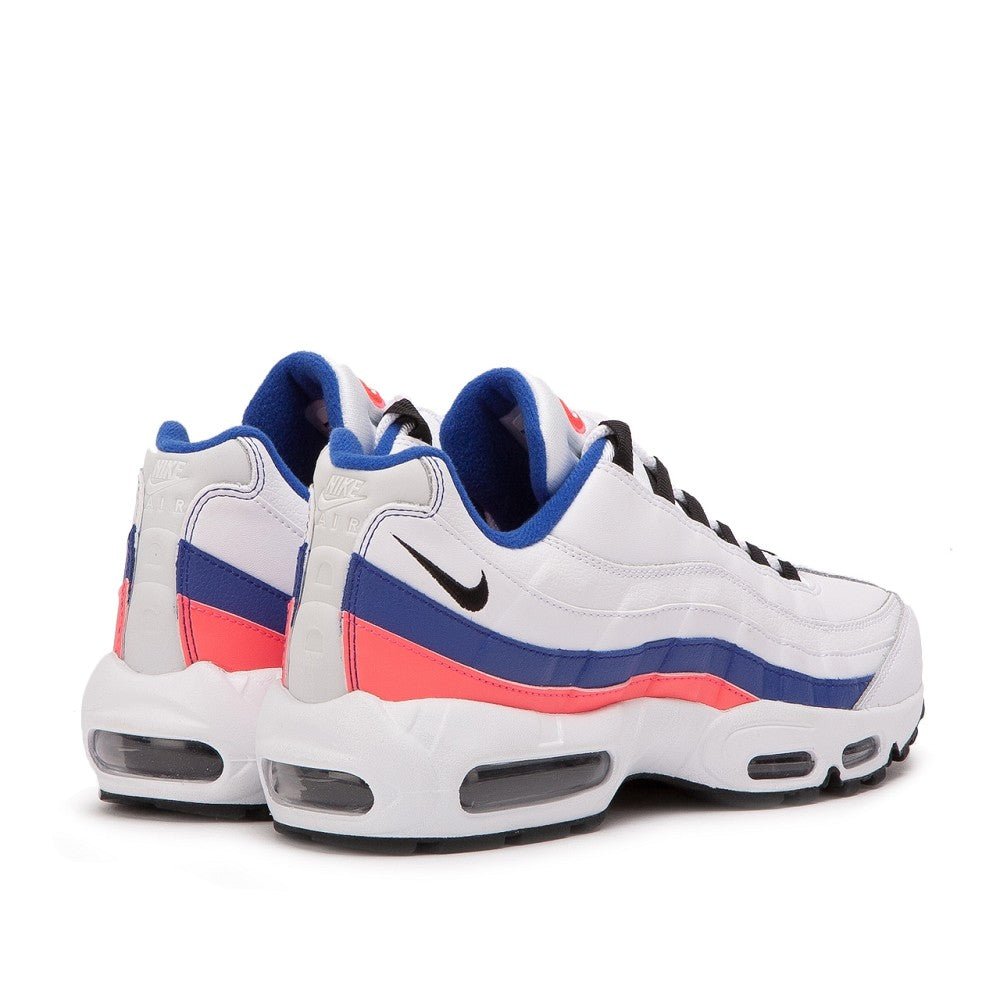 Kids' 'air max shop 95 white/ultramarine/solar red/black