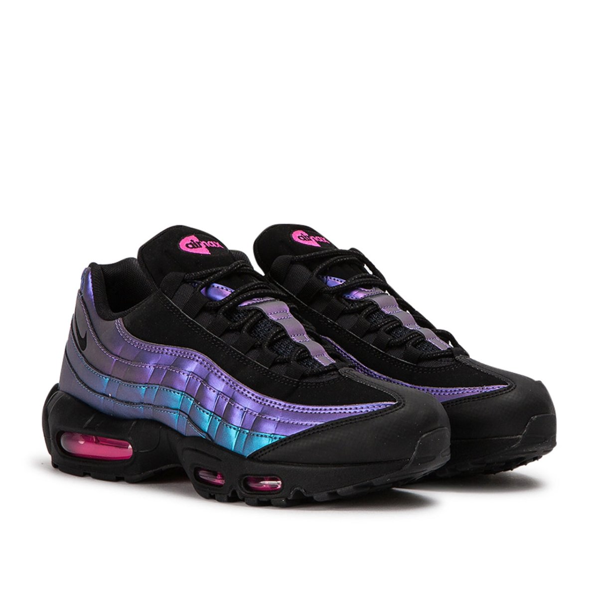 Nike Air Max 95 PRM ''Throwback Future Pack'' (Schwarz / Fuchsia)  - Allike Store