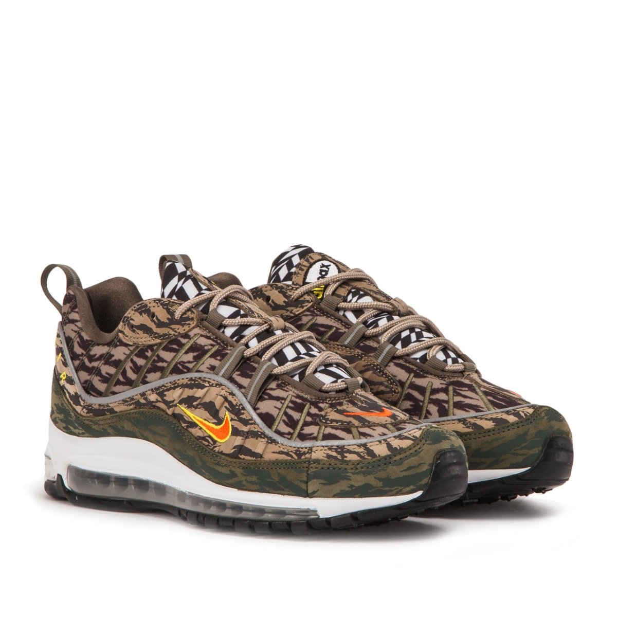 Nike Air Max 98 (Khaki / Orange)  - Allike Store