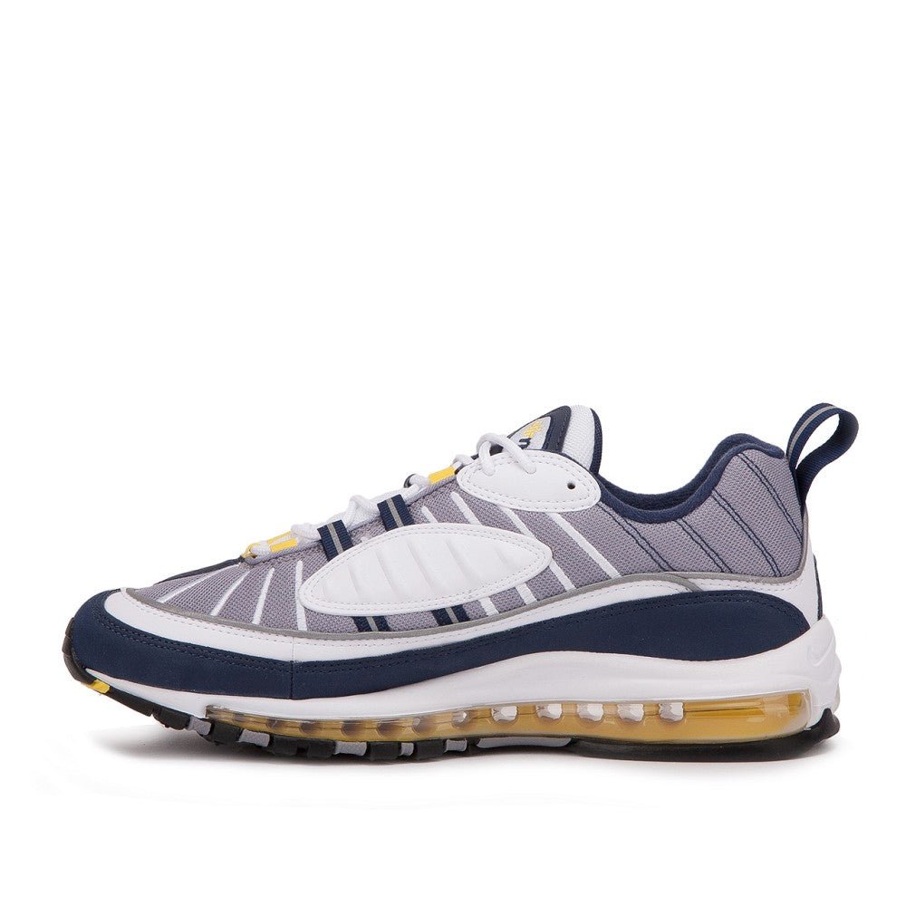 Nike Air Max 98 OG White Yellow Navy 640744 105 Allike Store