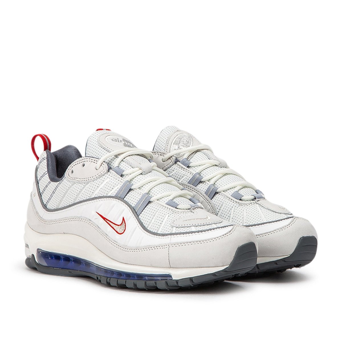 Nike Air Max 98 (Weiß / Silber)  - Allike Store