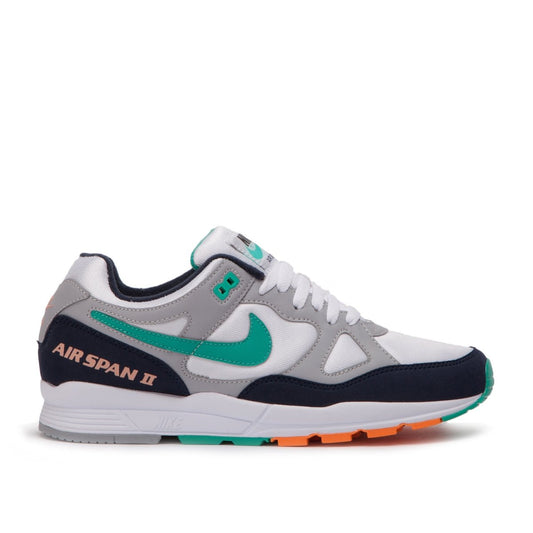 Nike Air Span II (Grau / Grün / Dunkelblau)  - Allike Store