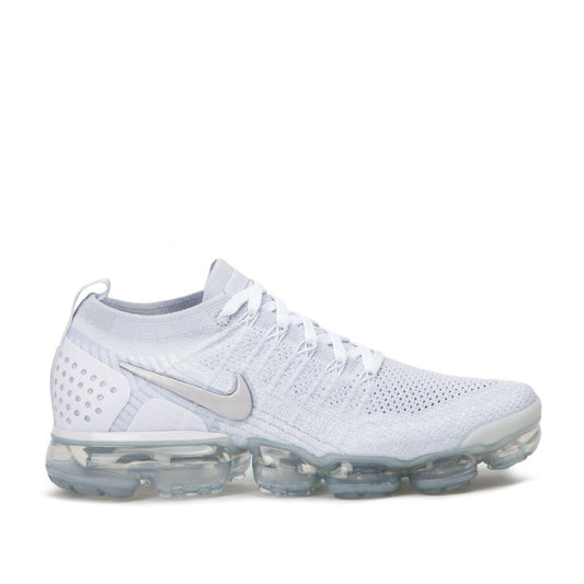 Nike Air VaporMax Flyknit 2 (Weiß / Grau)  - Allike Store