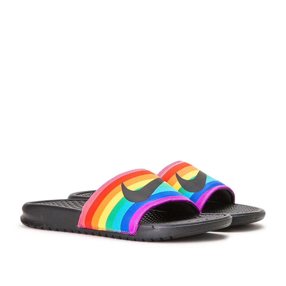 Nike Benassi JDI 'Betrue' (Schwarz / Multi)  - Allike Store