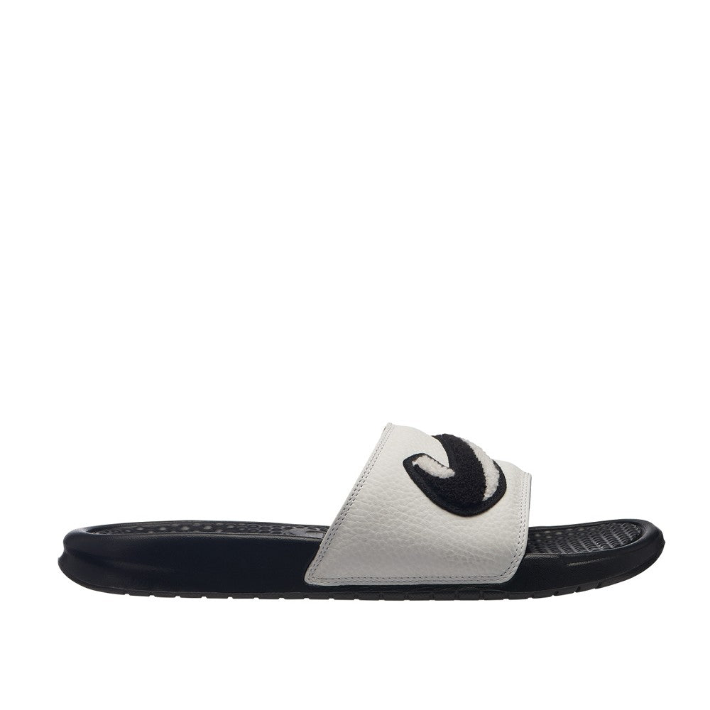 Nike Benassi JDI Chenille (Schwarz / Weiß)  - Allike Store