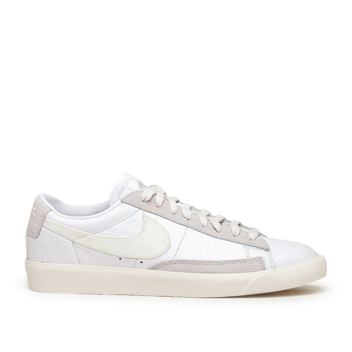 Nike Blazer Low Leather (Weiß / Grau) CW7585-100 - Allike Store