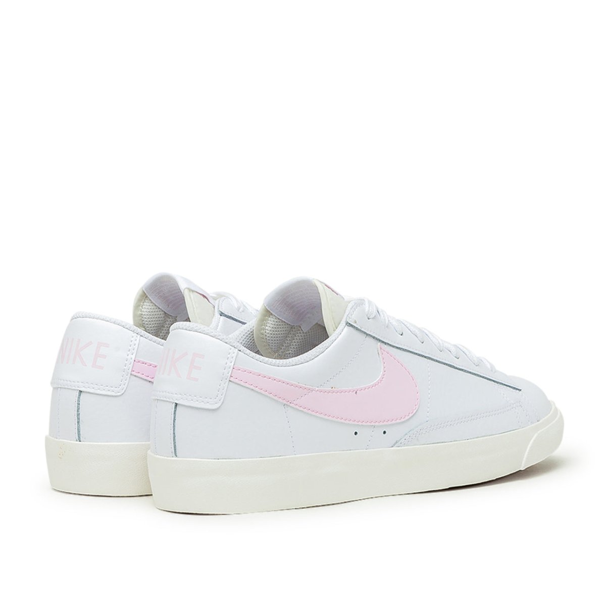 Nike Blazer Low Leather (Weiß / Rosa)  - Allike Store