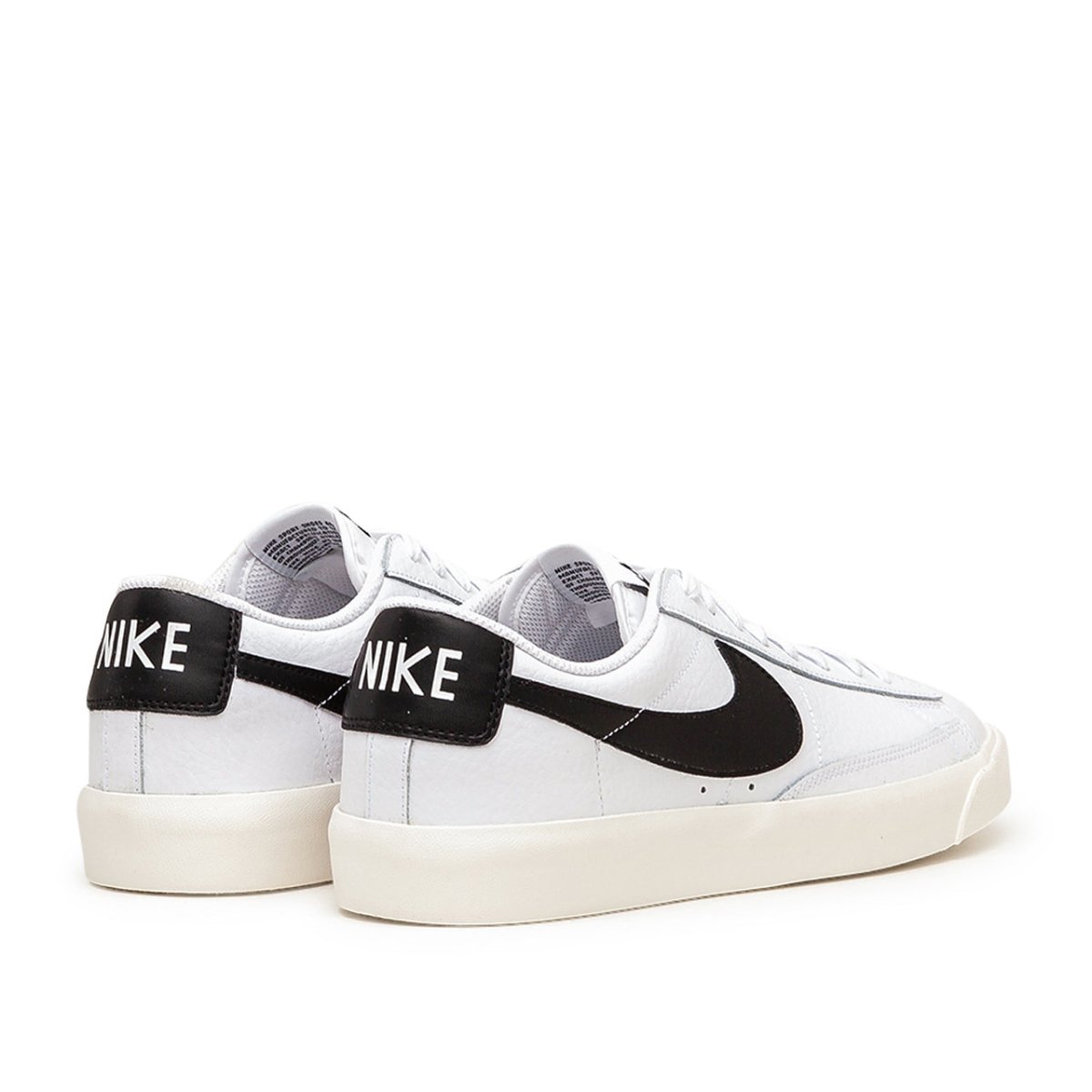 Nike Blazer Low Leather (Weiß / Schwarz)  - Allike Store