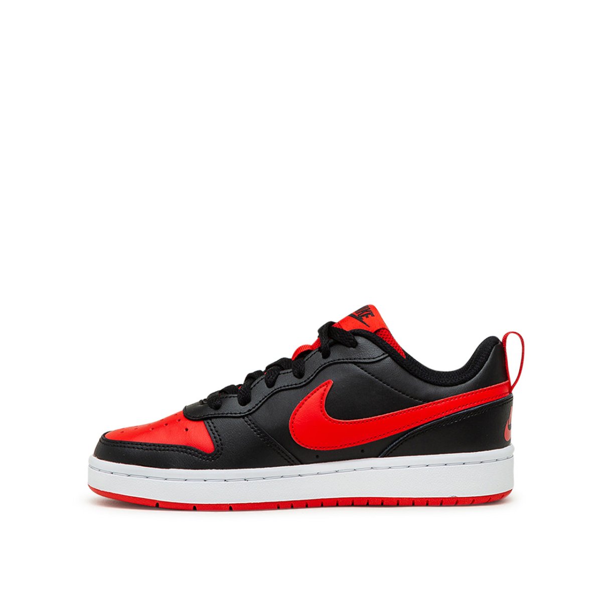 Nike Court Borough Low 2 (GS) (Schwarz / Rot)  - Allike Store