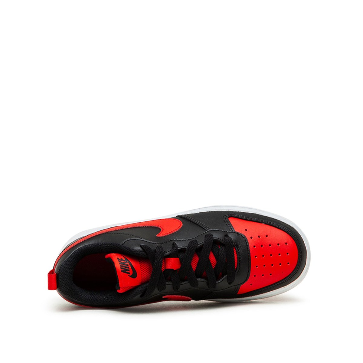 Nike Court Borough Low 2 (GS) (Schwarz / Rot)  - Allike Store