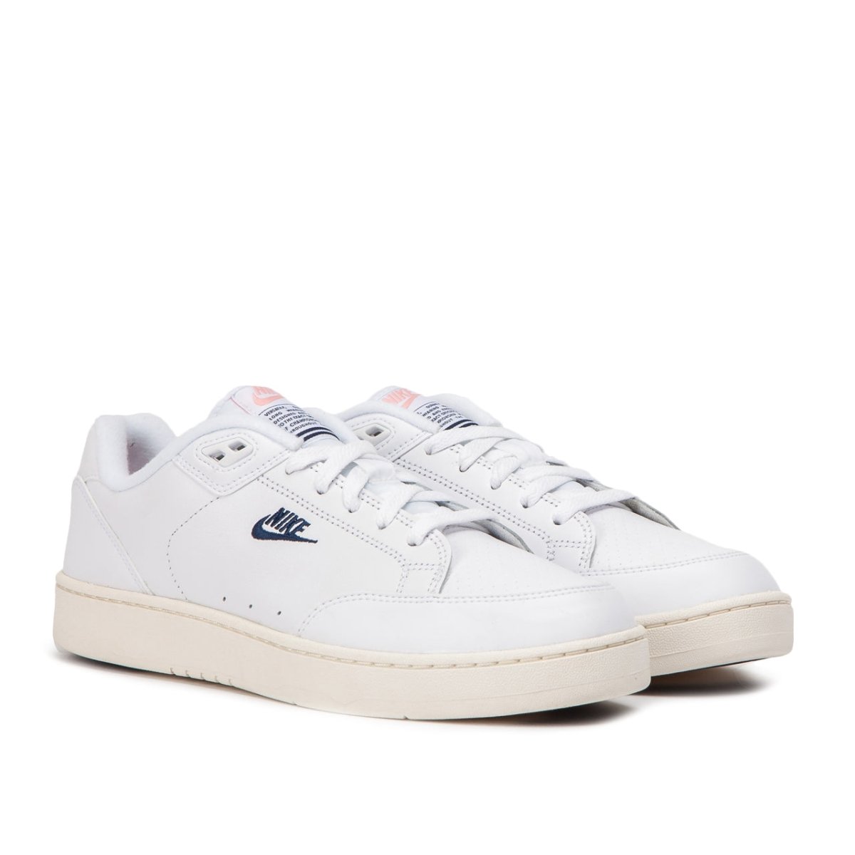 Nike Grandstand II (Weiß / Navy)  - Allike Store